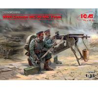 ICM ICM35711 1:35-WWI German MG08 MG Team (2 figures)