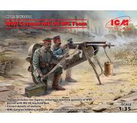 ICM ICM35711 1:35-WWI German MG08 MG Team (2 figures)