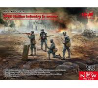 Icm 35721 - 1:35 Wwi Italian Infantry in Armor - New