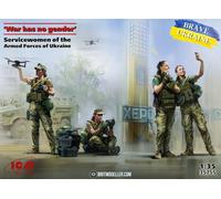 ICM 35755 1:35th scale "War has no gender" Servicewomen of the Ukraine