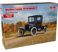 ICM Vehicles 1:35 - Doctor's Coupe 1917 Model T American Cars - ICM35830