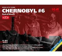 ICM Model Kit Chernobyl #6 (35906) – 1:35 Scale Feat of Drivers – 3 Figures