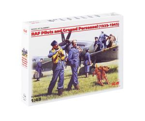 ICM 48081 RAF Pilots and Ground Crew Plastic Kit
