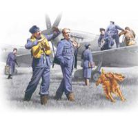 ICM 48081 RAF Pilots and Ground Personnel 1939-1945 1:48 Model Kit Figure