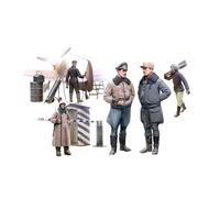 ICM 48086 - 1:48 WWII German Luftwaffe Pilots And Ground Personnel In Winter Uni