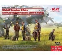 ICM 1:48 - USAAF Bomber Pilots & G/Personnel(1944-45)
