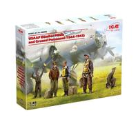 ICM 1:48 - USAAF Bomber Pilots & G/Personnel(1944-45)