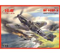 ICM 48102 Messerschmitt Bf-109F-2 1:48 Aircraft Model Kit