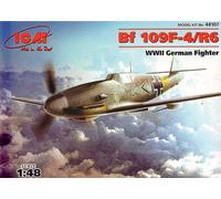 ICM 48107 Messerschmitt Bf-109F-4/R6 1:48 Aircraft Model Kit