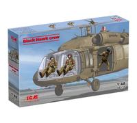 ICM 48130 - Black Hawk Crew - Plastic Military Model Kit - Scale 1:48