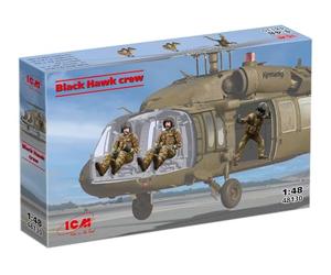 ICM 48130 - Black Hawk Crew - Plastic Military Model Kit - Scale 1:48