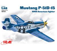 ICM48151 - ICM 1:48 - Mustang P-51D-15 WWII American Fighter