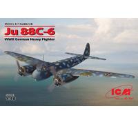 ICM ICM48238 1:48-Ju 88-6, WWII German Heavy Fighter