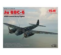ICM ICM48238 1:48-Ju 88-6, WWII German Heavy Fighter