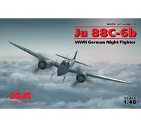 ICM 48239 Junkers Ju-88_-6b WWII German Night Fighter 1:48 Aircraft Model Kit