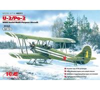 ICM 48251 Polikarpov U-2/Po-2 WWII Soviet Aircraft 1:48 Aircraft Model Kit