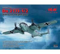 ICM 1:48 Do 217J-1/2 WWII German Night Fighter Model Kit for Adults, Hobbyists, Military History Enthusiasts