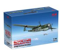 ICM Do 217K-2 with Gliding Bombs Fritz-X 1:48 Military Aircraft Model Kit