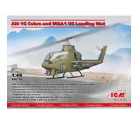 ICM 1:48 - AH-1G Cobra & M8A1 US Landing Mat