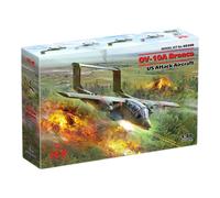 ICM 48300 OV-10A Bronco US Attack Aircraft 1:48 Model Military Plane Kit