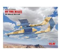 ICM 48301 OV-10D+ Bronco US Attack Aircraft 1:48 Model Military Plane Kit
