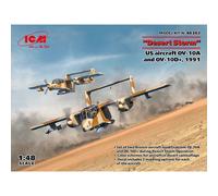 ICM 48302 Desert Storm US Bronco OV-10A & OV-10D+ 1991 1:48 Plastic Model Kit