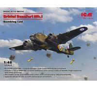 ICM Model Kit Bristol Beaufort Mk.I Bombing Raid 1/48 Scale #48314