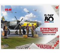 ICM Ltd Ed 1:48 - B-26B Maraud with USAAF Pilots
