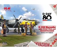 ICM Ltd Ed 1:48 - B-26B Maraud with USAAF Pilots