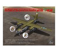 ICM 48327 Airfield of the American Bomber Group w/B-26 Marauder 1:48 Model Kit