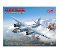 ICM 48328 B-26C-45 Marauder WWII American Bomber 1:48 Model Kit