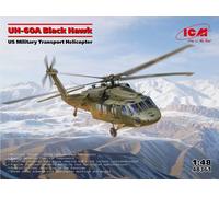 ICM 48361 - 1/48 Sikorsky UH-60A Black Hawk US Military Transport Helicopter