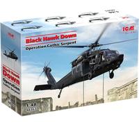 ICM 1/48 Blackhawk Down Operation Gothic Serpent Plastic Model 48363 (Aircraft)