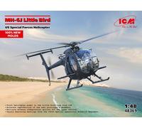 ICM 48369 - 1:48 MH-6J Little Bird, US Special Forces Helicopter 100% New Moulds