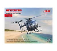 ICM MH-6J Little Bird US Special Forces Helicopter 1:48 Scale Kit 48369