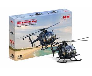ICM 48369 - MH-6J Little Bird, US Special Forces Helicopter - Model Kit 1/48