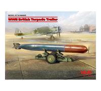 ICM 1/48 Scale WWII British Torpedo Trailer Model Kit