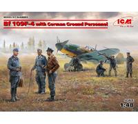 ICM 1:48 - Bf 109F-4 with German Ground Personnel