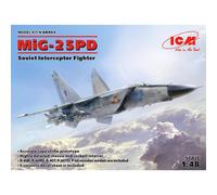 ICM 1/48 Mikoyan MiG-25PD Soviet Interceptor Fighter # 48903