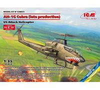 ICM 1/35 Bell AH-1G Cobra (Late Production) US Attack Helicopter # 53031