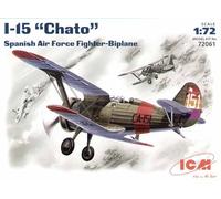 ICM 72061 Polikarpov I-15 'Chato' Spanish fighter 1:72 Aircraft Model Kit