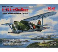 ICM72074 - ICM 1:72 - I-153 "Chaika" WWII Soviet Biplane Fighter