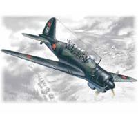 ICM 72082 Sukhoi Su-2R WWII Soviet Reconnaissance Plane 1:72 Aircraft Model Kit
