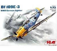 ICM 72131 1:72nd scale Messerschmitt Bf 109E-3 WWII German Fighter