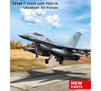 ICM 72145 F-16AM w/PAG-14 Ukrainian Air Force 1:72 Model Kit