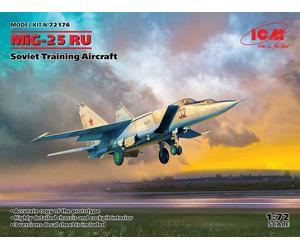 ICM 72176 Mikoyan MiG-25RU Soviet Training Aircraft 1:72 Aircraft Model Kit