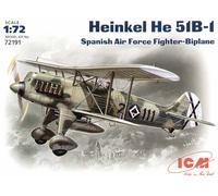 ICM 1:72 - Heinkel He 51B-1, Spanish Air Force Fighter