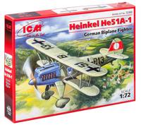 ICM 72193 - Heinkel He 51A-1, German Biplane Fighter