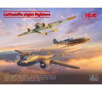 ICM 72209 German Luftwaffe Night Fighters 3 Aircraft Set 1:72 Model Kit