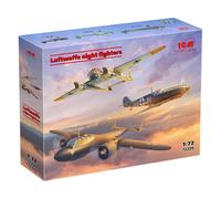 ICM 72209 German Luftwaffe Night Fighters 3 Aircraft Set 1:72 Model Kit